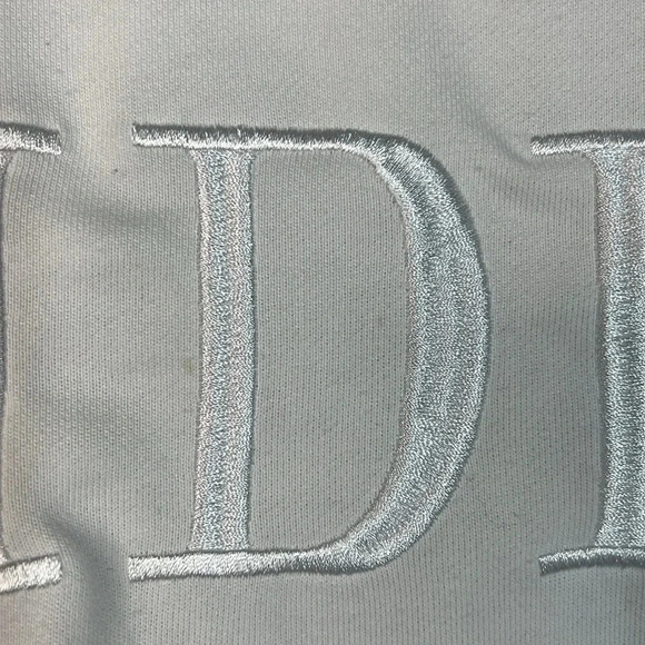 WHY Dress White "BRIDE" Embroidered Crewneck Sweater - Small - GUC - Picture 7 of 10